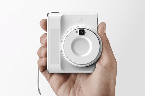 Эта концептуальная камера в стиле Apple представляет собой мост между зеркальными фотокамерами и смартфонами.