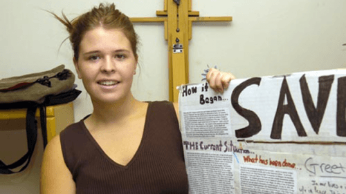 26-летняя американская девушка Kayla Mueller - последний заложник Исида, чтобы умереть